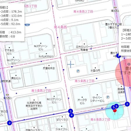 Downtown Susukino Area Spacious Great Access Ik201 Sapporo Exterior foto